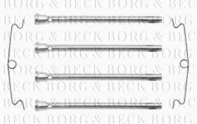 Borg & Beck BBK1024 - Kit de accesorios, pastillas de frenos