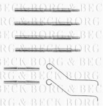 Borg & Beck BBK1031 - Kit de accesorios, pastillas de frenos