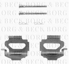 Borg & Beck BBK1032 - Kit de accesorios, pastillas de frenos