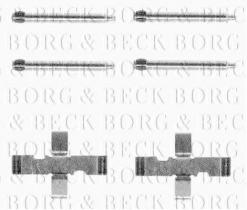 Borg & Beck BBK1033 - Kit de accesorios, pastillas de frenos