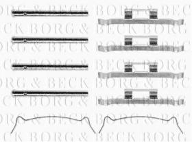 Borg & Beck BBK1034 - Kit de accesorios, pastillas de frenos