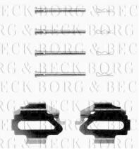 Borg & Beck BBK1037 - Kit de accesorios, pastillas de frenos
