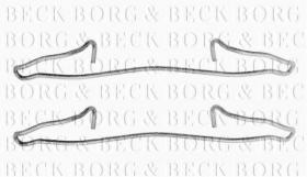 Borg & Beck BBK1038 - Kit de accesorios, pastillas de frenos