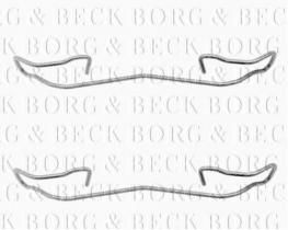 Borg & Beck BBK1039 - Kit de accesorios, pastillas de frenos