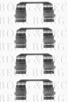 Borg & Beck BBK1049 - Kit de accesorios, pastillas de frenos