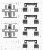 Borg & Beck BBK1059 - Kit de accesorios, pastillas de frenos