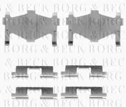 Borg & Beck BBK1060 - Kit de accesorios, pastillas de frenos