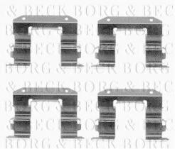 Borg & Beck BBK1062 - Kit de accesorios, pastillas de frenos