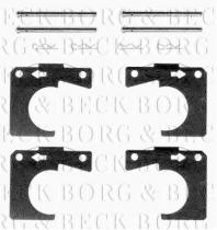 Borg & Beck BBK1063 - Kit de accesorios, pastillas de frenos
