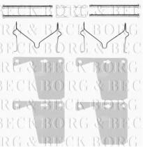 Borg & Beck BBK1064 - Kit de accesorios, pastillas de frenos