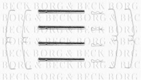 Borg & Beck BBK1068 - Kit de accesorios, pastillas de frenos