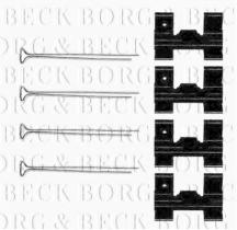 Borg & Beck BBK1073 - Kit de accesorios, pastillas de frenos