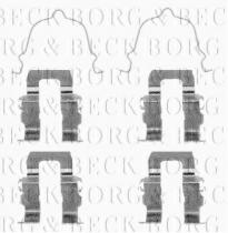 Borg & Beck BBK1080 - Kit de accesorios, pastillas de frenos
