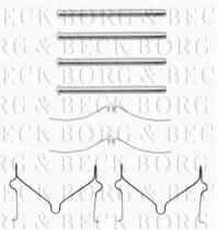 Borg & Beck BBK1082 - Kit de accesorios, pastillas de frenos