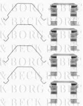 Borg & Beck BBK1083 - Kit de accesorios, pastillas de frenos