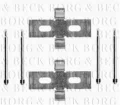 Borg & Beck BBK1085 - Kit de accesorios, pastillas de frenos