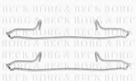Borg & Beck BBK1091 - Kit de accesorios, pastillas de frenos