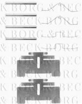 Borg & Beck BBK1093 - Kit de accesorios, pastillas de frenos