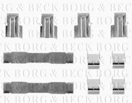 Borg & Beck BBK1094 - Kit de accesorios, pastillas de frenos