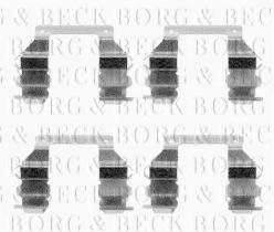 Borg & Beck BBK1098 - Kit de accesorios, pastillas de frenos
