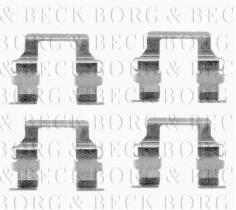 Borg & Beck BBK1100 - Kit de accesorios, pastillas de frenos