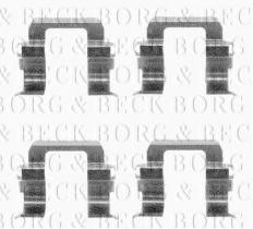 Borg & Beck BBK1107 - Kit de accesorios, pastillas de frenos