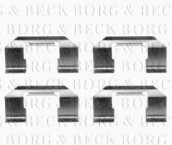 Borg & Beck BBK1109 - Kit de accesorios, pastillas de frenos