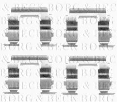 Borg & Beck BBK1110 - Kit de accesorios, pastillas de frenos