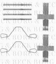 Borg & Beck BBK1121 - Kit de accesorios, pastillas de frenos
