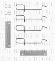 Borg & Beck BBK1122 - Kit de accesorios, pastillas de frenos