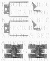Borg & Beck BBK1123 - Kit de accesorios, pastillas de frenos