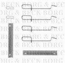 Borg & Beck BBK1124 - Kit de accesorios, pastillas de frenos
