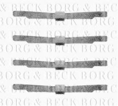 Borg & Beck BBK1128 - Kit de accesorios, pastillas de frenos