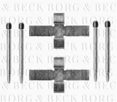 Borg & Beck BBK1129 - Kit de accesorios, pastillas de frenos
