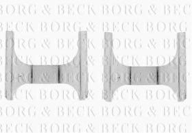 Borg & Beck BBK1130 - Kit de accesorios, pastillas de frenos
