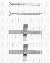 Borg & Beck BBK1133 - Kit de accesorios, pastillas de frenos