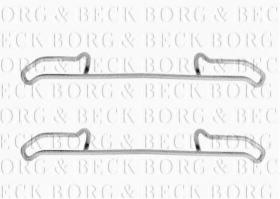 Borg & Beck BBK1137 - Kit de accesorios, pastillas de frenos