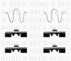 Borg & Beck BBK1138 - Kit de accesorios, pastillas de frenos