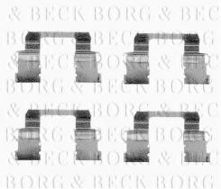 Borg & Beck BBK1144 - Kit de accesorios, pastillas de frenos