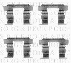 Borg & Beck BBK1148 - Kit de accesorios, pastillas de frenos