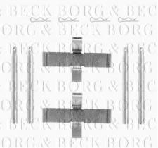 Borg & Beck BBK1153 - Kit de accesorios, pastillas de frenos