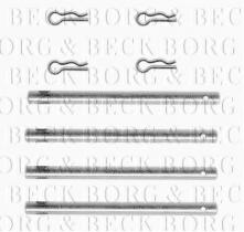 Borg & Beck BBK1155 - Kit de accesorios, pastillas de frenos