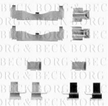 Borg & Beck BBK1159 - Kit de accesorios, pastillas de frenos