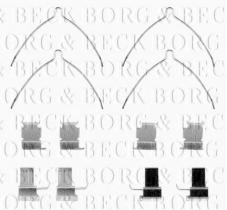 Borg & Beck BBK1168 - Kit de accesorios, pastillas de frenos