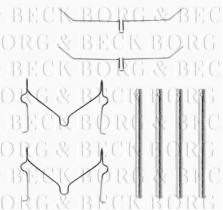 Borg & Beck BBK1172 - Kit de accesorios, pastillas de frenos