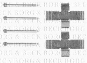 Borg & Beck BBK1175 - Kit de accesorios, pastillas de frenos