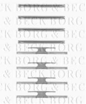 Borg & Beck BBK1176 - Kit de accesorios, pastillas de frenos