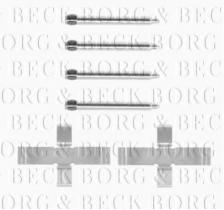 Borg & Beck BBK1177 - Kit de accesorios, pastillas de frenos