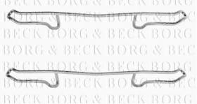 Borg & Beck BBK1179 - Kit de accesorios, pastillas de frenos