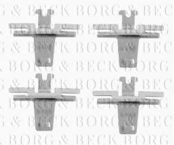 Borg & Beck BBK1183 - Kit de accesorios, pastillas de frenos